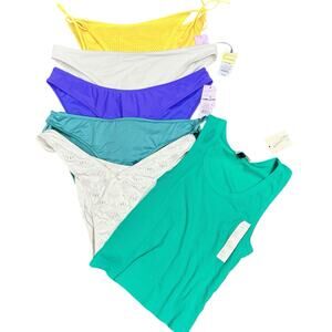 NWT Target Bikini Bottoms + Tank Top Women’s Bundle Size XL